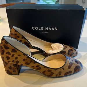 Daina D’Orsay Pump in Ocelot Calf Hair